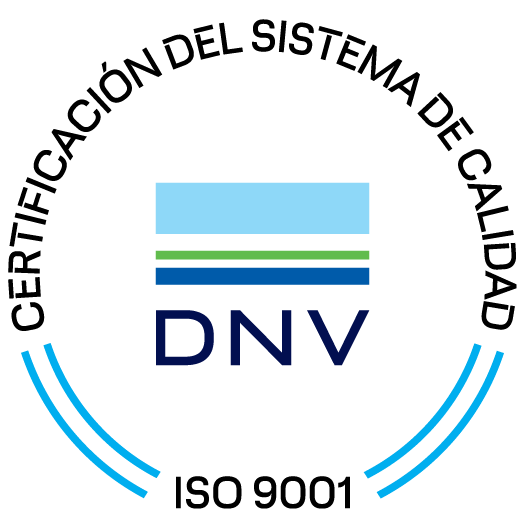 Logo transparente DNV ISO 9001
